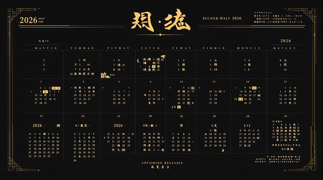 叭嗒漫画 叭嗒漫画独家：2026下半年追番日历